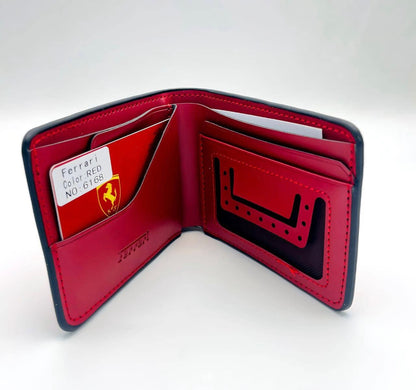 Men's Leather Plain Bifold Wallet
