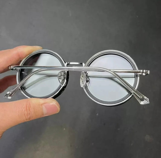 Outdoor UV400 ND Filter Sun Glasses 9 levels of Adjustment Men Sunglasses