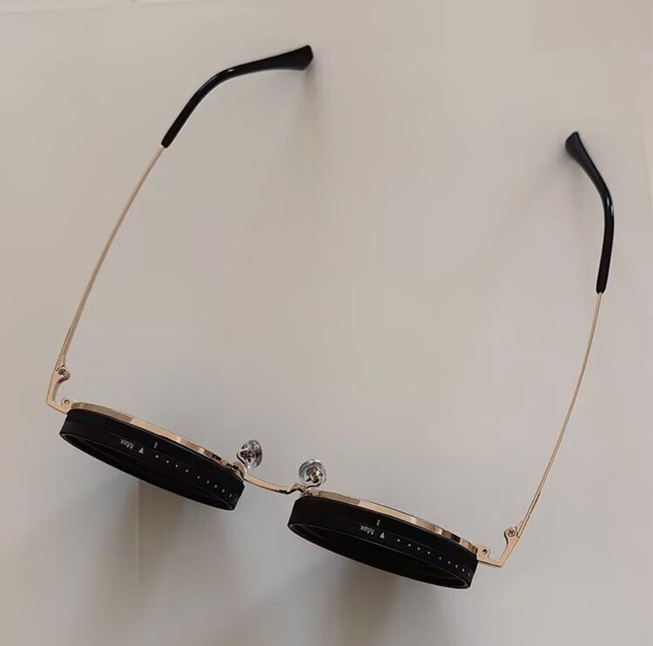 Outdoor UV400 ND Filter Sun Glasses 9 levels of Adjustment Men Sunglasses